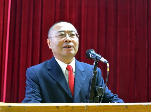 博士研究生导师、临床医学院程为平教授代表研究生导师发言