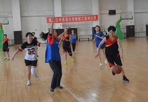 女篮比赛现场