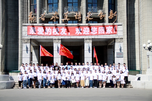 2003级药学院校友值年返校合影