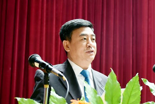 校长孙忠人讲话