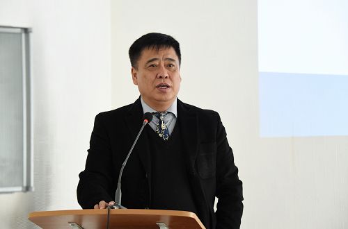 联盟秘书长、KY.COM开云体育(中国)科技公司副校长王喜军教授作联盟工作情况总结报告